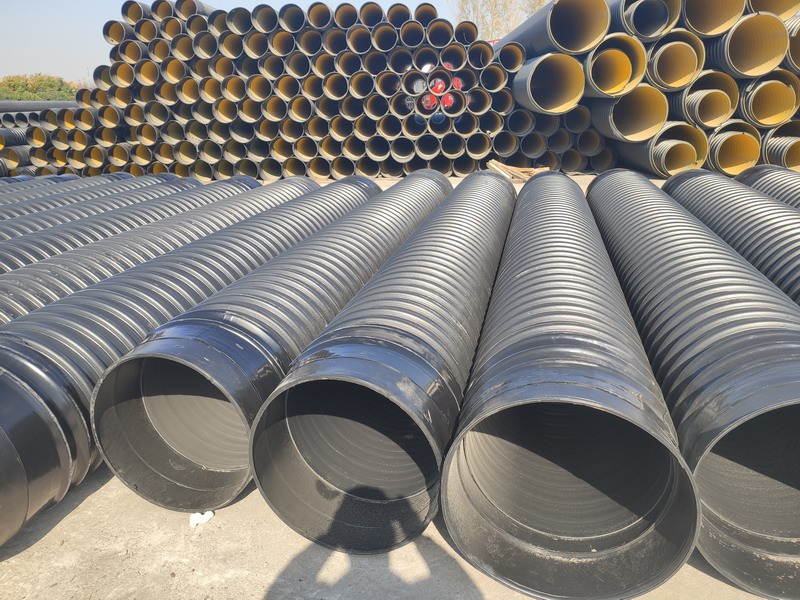 淺談HDPE鋼帶螺旋波紋管的特點及應用